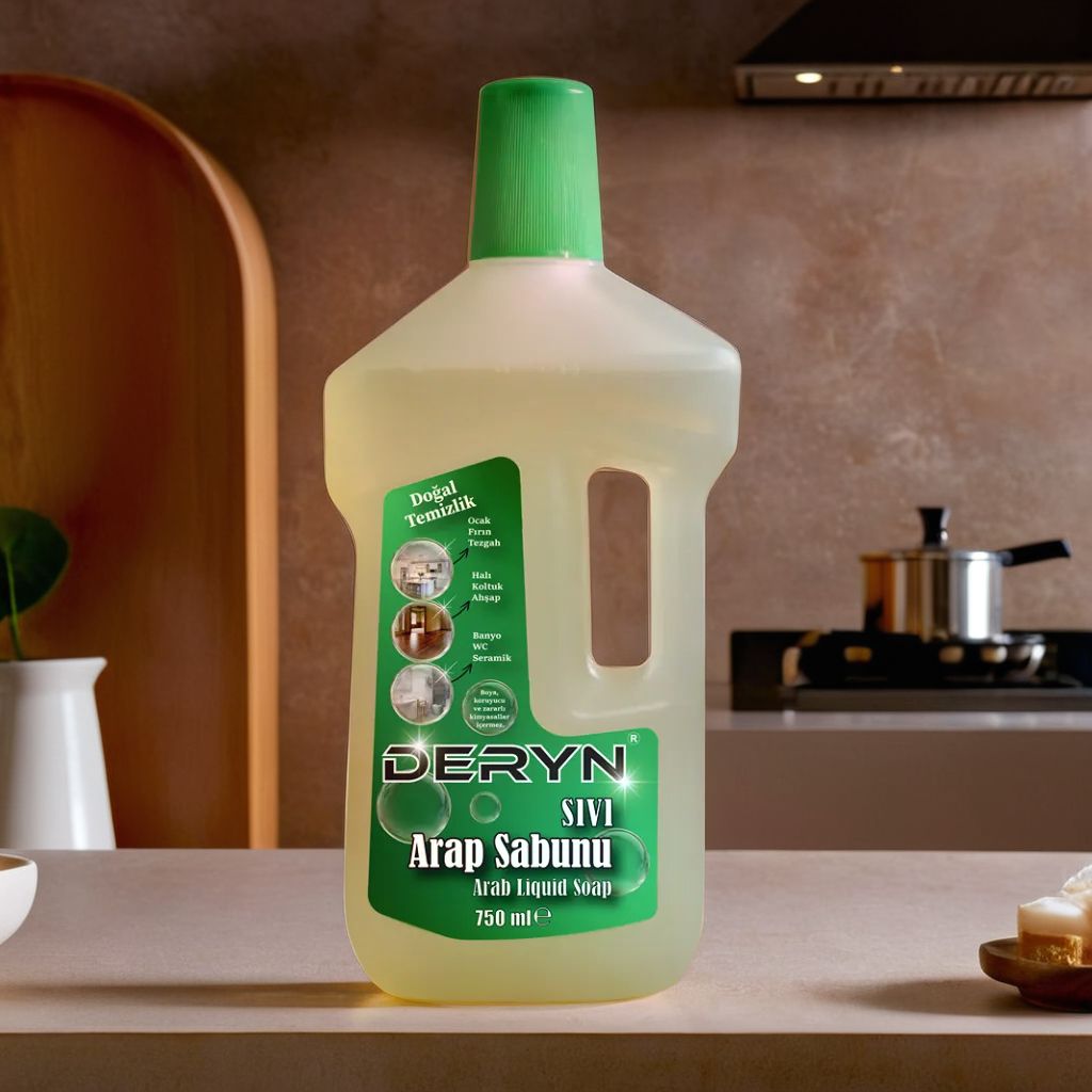 Deryn Arap Sabunu - Tüm yüzeylerde güvenli temizlik